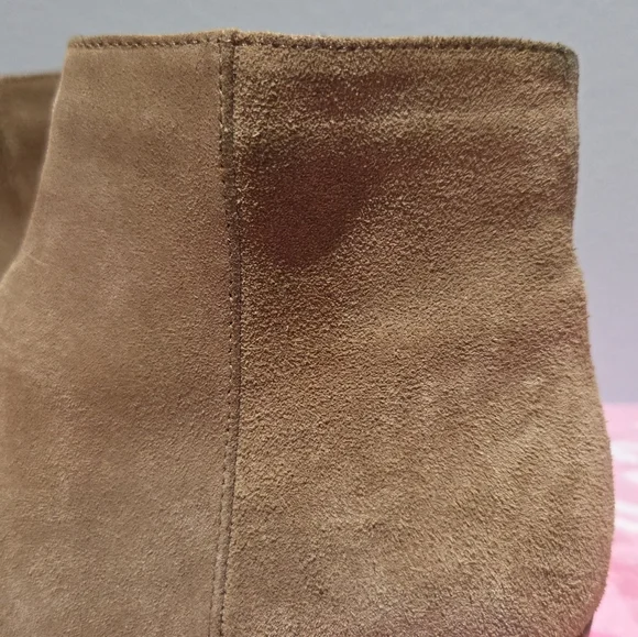 Women's Aquatalia Fuoco Suede Ankle Boots Champagne, Size 7.5M - Picture 8 of 16